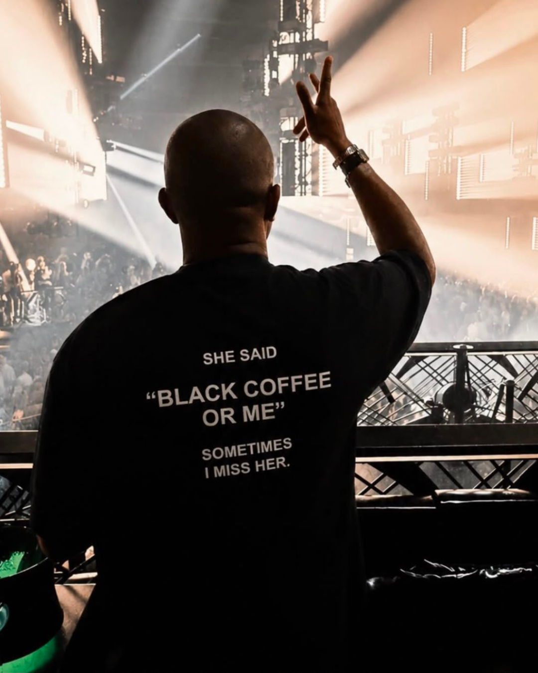 Black Coffe Tshirt Oversize